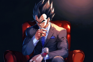 Goku Unconventional Elegance (320x240) Resolution Wallpaper