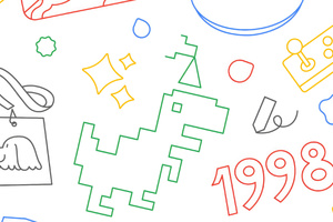 Google 25th Anniversary 4k Wallpaper