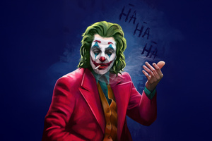 Gotham Mad King The Joker (1366x768) Resolution Wallpaper