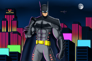 Gotham Protector (1440x900) Resolution Wallpaper