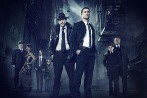 Gotham Tv Series Cast (2560x1080) Resolution Wallpaper