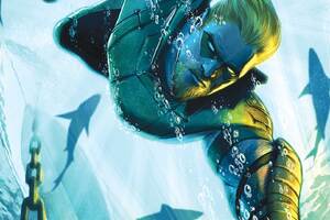 Green Arrow Underwater Artwork (1280x800) Resolution Wallpaper