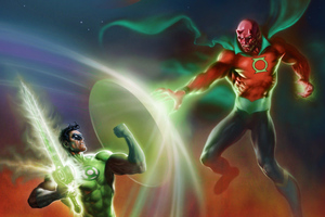 Green Lantern Vs Villain
