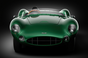 Green The Aston Martin DB1 Front