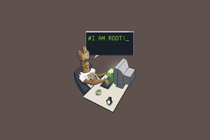Groot I Am Root