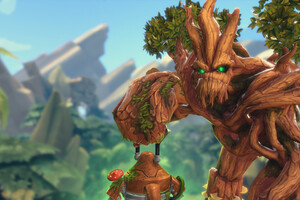 Grover Lobby In Paladins (1336x768) Resolution Wallpaper