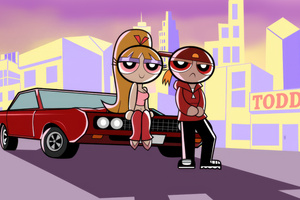Gta 6 In The Powerpuff Girls World (1600x1200) Resolution Wallpaper
