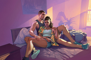 Gta 6 Lucia And Jason (1280x1024) Resolution Wallpaper