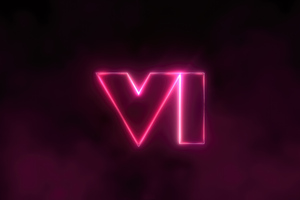Gta Vi Neon Logo 5k (1280x1024) Resolution Wallpaper