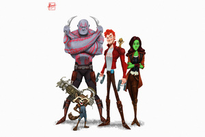 Guardians Of The Galaxy 5k Art