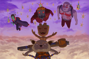 Guardians Of The Galaxy 5k Artwork Wallpaper