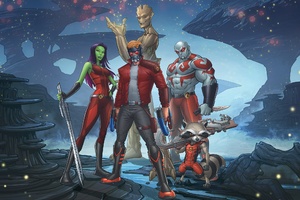 Guardians Of The Galaxy Art (1152x864) Resolution Wallpaper