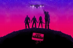 Guardians Of The Galaxy Poster Wallpaper