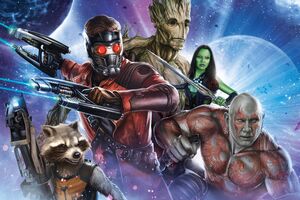 Guardians Of The Galaxy Volume 2 Artwork