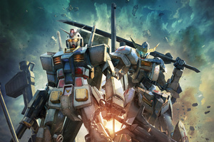 Gundam Versus 2017 (2560x1080) Resolution Wallpaper