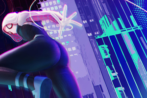 Gwen Stacy Back To City 4k