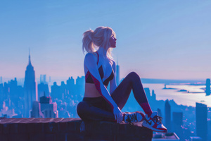 Gwen Stacy Insanity Unleashed (1680x1050) Resolution Wallpaper