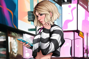 Gwen Stacy Other Busy Day 8k (2048x1152) Resolution Wallpaper