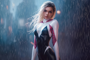 Gwen Stacy Timeless Persona (2560x1080) Resolution Wallpaper
