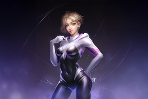 Gwen Stacy Who Never Gave Up (1400x1050) Resolution Wallpaper