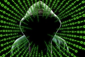 Hacker Attack Binary Code