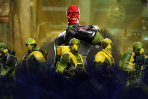 Hail Hydra Marvel Strike Force (1024x768) Resolution Wallpaper