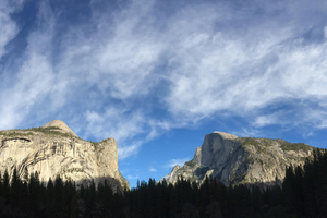 Half Dome Yosemite California 5k (2932x2932) Resolution Wallpaper