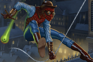 Halloween Spiderman (1280x800) Resolution Wallpaper