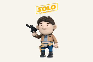 Han Solo In Solo A Star Wars Story 4k Artwork (2048x2048) Resolution Wallpaper