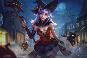Happy Halloween Witch 2020 (1400x900) Resolution Wallpaper