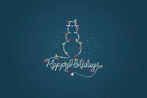 Happy Holidays Wallpaper
