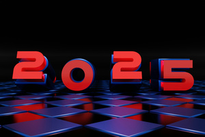 Happy New Year 2025 (1440x900) Resolution Wallpaper