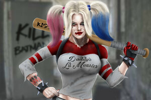 Harley Quinn 10k Wallpaper