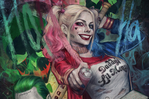 Harley Quinn Art 4k