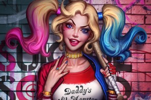 Harley Quinn Artwork 2 Wallpaper