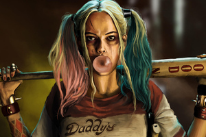 Harley Quinn Artwork New