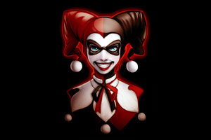 Harley Quinn Dark Art 4k