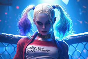 Harley Quinn Dominates (2560x1600) Resolution Wallpaper