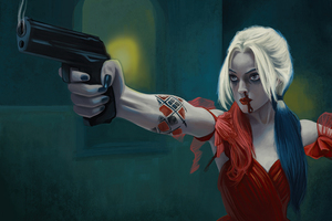 Harley Quinn Engineered For Justice Wallpaper
