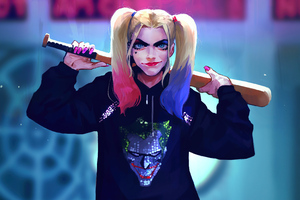 Harley Quinn Hoodie With Style 4k