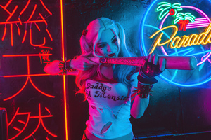 Harley Quinn In Paradise 4k Wallpaper