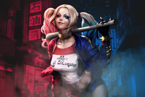 Harley Quinn Insanity Unleashed (1336x768) Resolution Wallpaper
