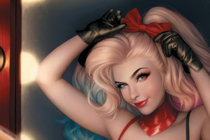 Harley Quinn Lady Of Laughter (1366x768) Resolution Wallpaper