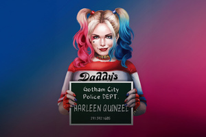 Harley Quinn Reign (1366x768) Resolution Wallpaper