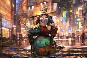 Harley Quinn Riotous Reign (1400x900) Resolution Wallpaper