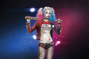 Harley Quinn Savage (1600x1200) Resolution Wallpaper