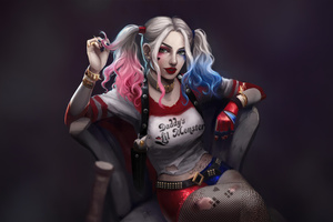 Harley Quinn She Rules The Gotham (1600x1200) Resolution Wallpaper