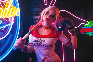 Harley Quinn Suicide Squad With Bat 4k Wallpaper
