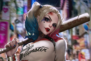 Harley Quinn Tactician (1440x900) Resolution Wallpaper