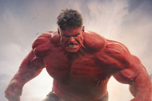 Harrison Ford As Red Hulk Wallpaper